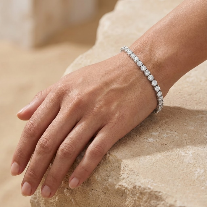 Moissanite Armband - 3mm