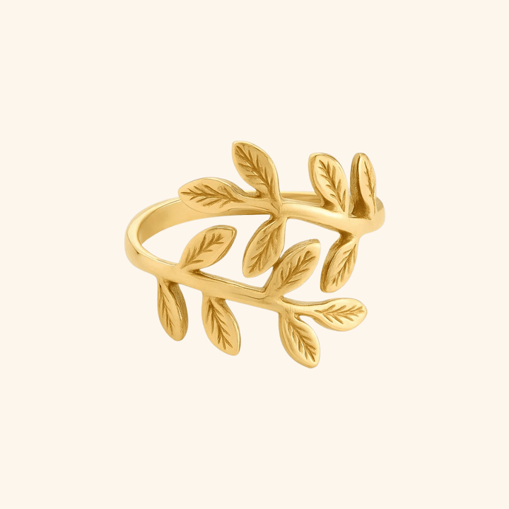 Noor Olijfblad Ring