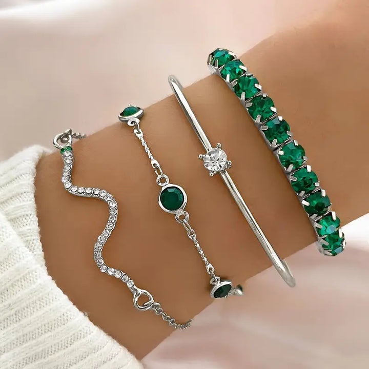 Set van Vier Armbanden | Drie Generaties