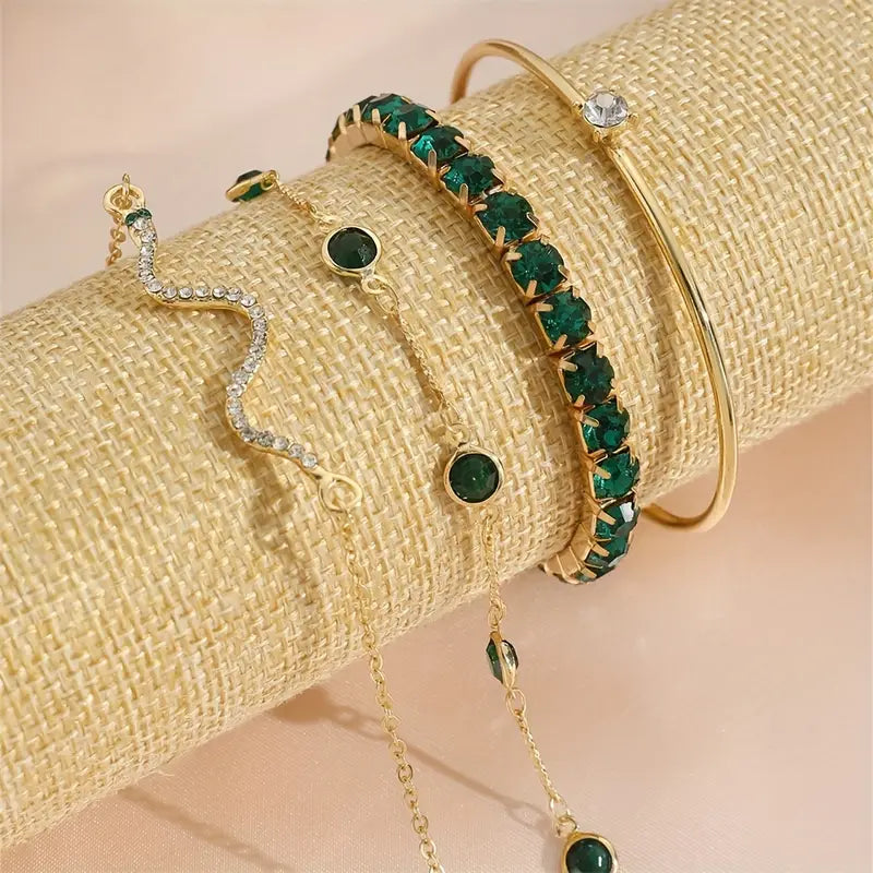 Set van Vier Armbanden | Drie Generaties