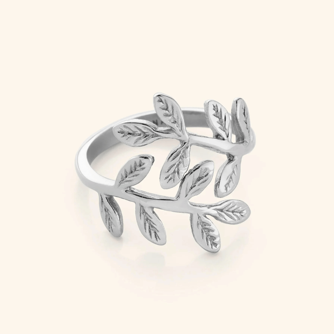 Noor Olijfblad Ring
