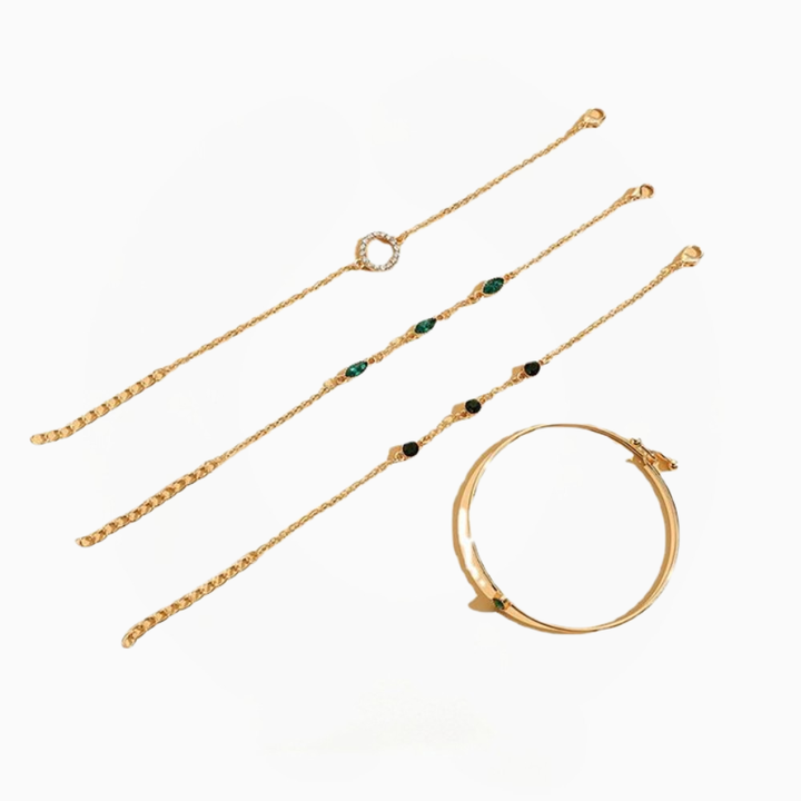 Set van Vier Armbanden | Drie Generaties
