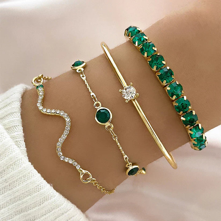 Set van Vier Armbanden | Drie Generaties