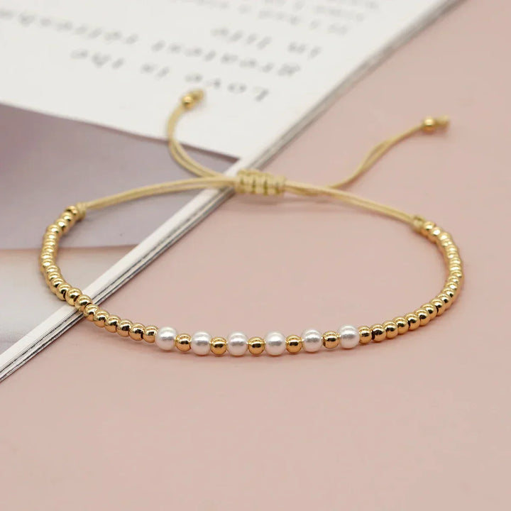 Parel Armband Verstelbaar | Origins