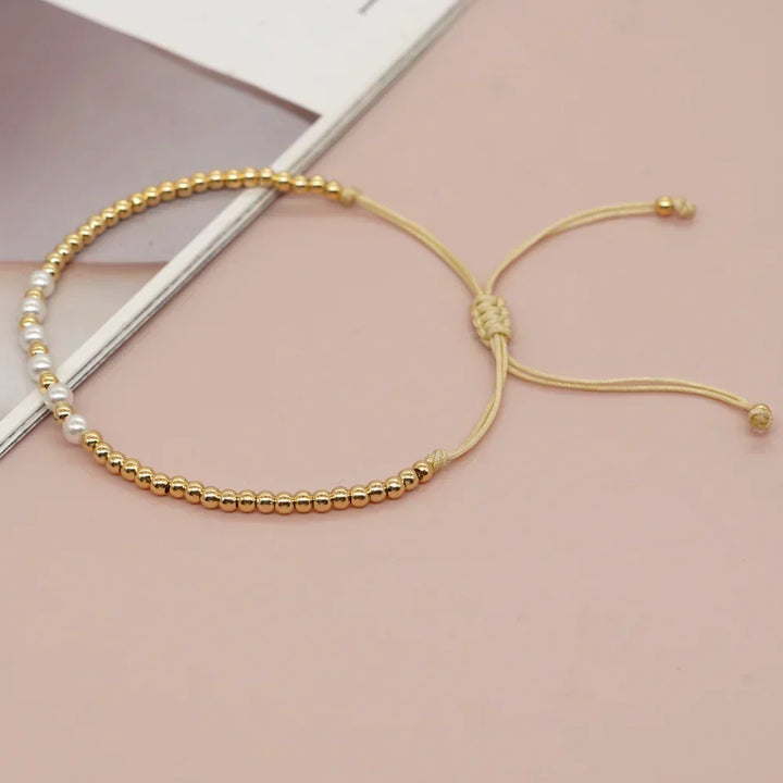 Parel Armband Verstelbaar | Origins